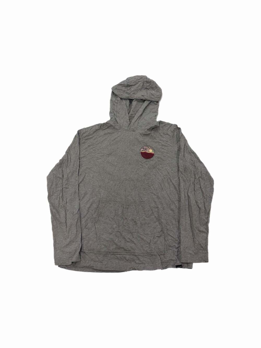 Hurley International Graphic Hoodie Gray
